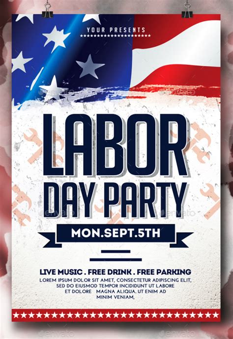 10 Labor Day Party Flyers | Design Trends - Premium PSD, Vector Downloads
