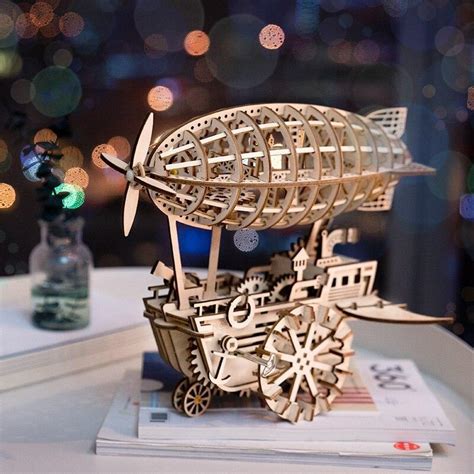 Steampunk Airship 3d Model – Steampunkstyler