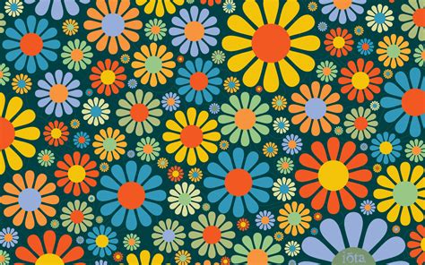 Wallpapers For 70s Flower Background 2000x1250 | Hippie wallpaper ...