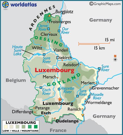 Differdange Luxembourg Map - Share Map