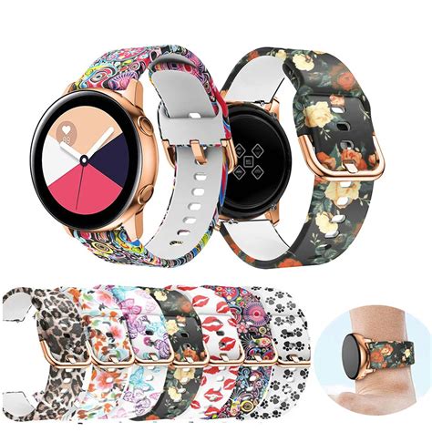 20mm Watch Band for Samsung Galaxy Watch Active Band Galaxy 42mm Strap ...