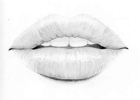 Lips Sketch Tutorial at PaintingValley.com | Explore collection of Lips Sketch Tutorial