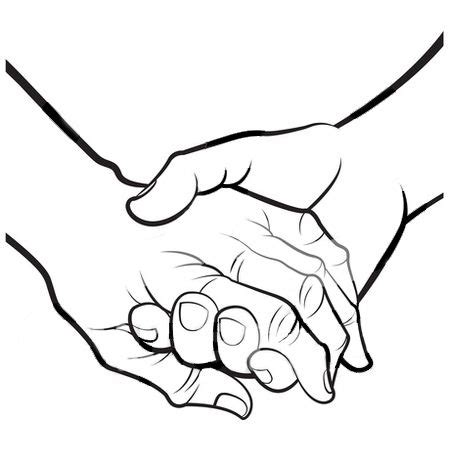 Black Couple Holding Hands Clipart - meioambientesuianealves