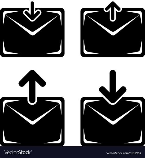 Email signs Royalty Free Vector Image - VectorStock