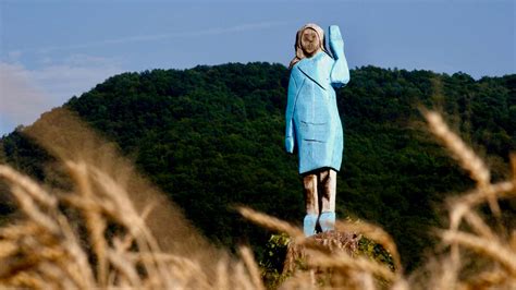 Expert interpretations of Slovenia's new Melania Trump statue