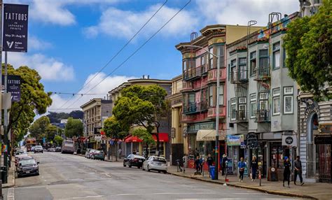 The Haight-Ashbury area of San Francisco, the hippie mecca of the 60s ...