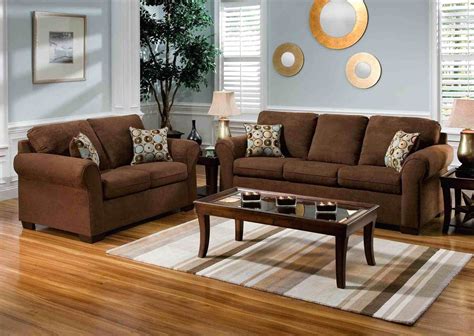 apartment decorating brown couch (With images) | Blue living room color, Brown sofa living room ...