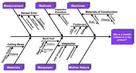 Cause & Effect Diagram for the Certified Quality Engineer