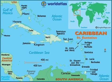 Saint Eustatius Map / Geography of Saint Eustatius / Map of Saint Eustatius - Worldatlas.com