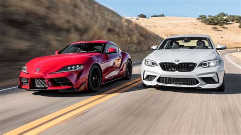 Toyota GR Supra vs. BMW M2 Competition: Bimmer Track Battle