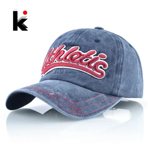 Washed Denim Baseball Caps Women Men Brand Snapback Dad Hats Outdoor Sport Athletic Caps Boys ...