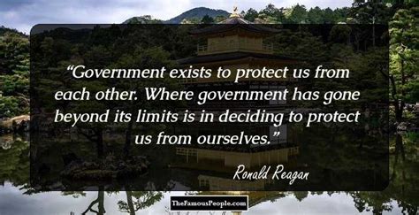 Ronald Reagan Quotes About Government