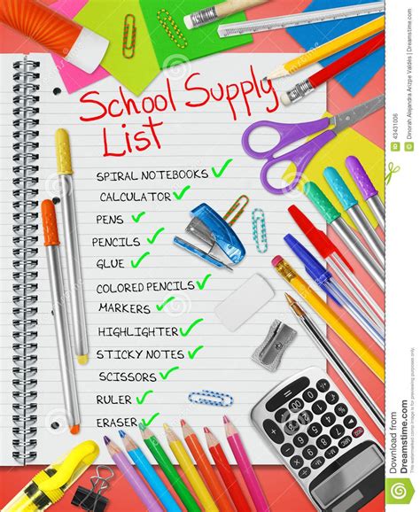 Grade 5 Supplies List : Oakview Preparatory School Yonkers NY