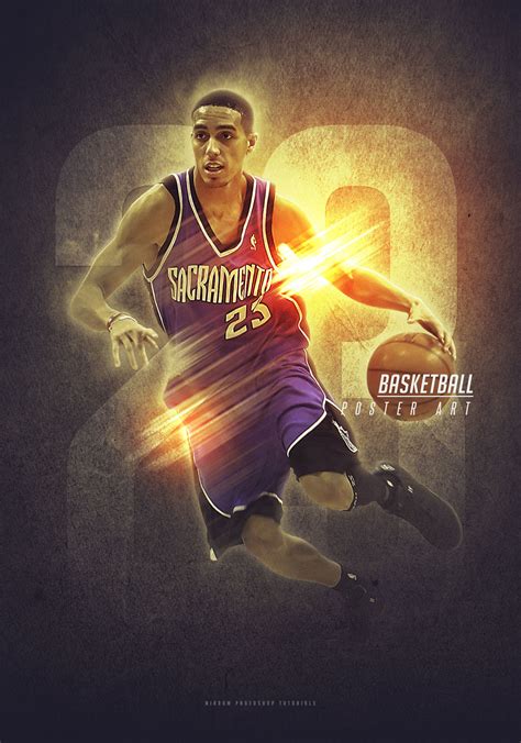 Create a Basketball Sport Poster in Photoshop CC