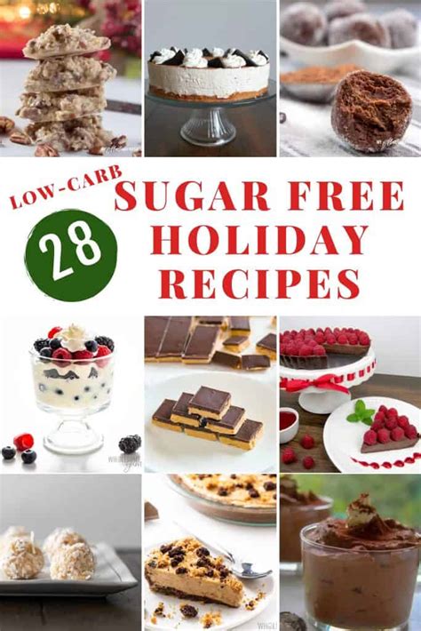 Sugar Free Dessert Recipes | Easy, Low Carb, Keto, THM-S, Christmas