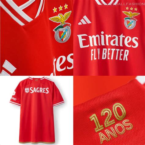 Benfica 2023/24 adidas Home Kit - FOOTBALL FASHION