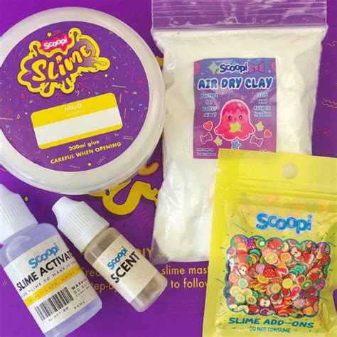 Scoopi Butter DIY Slime Kit - Colourful and Safe Slime for Kids – youngbondi