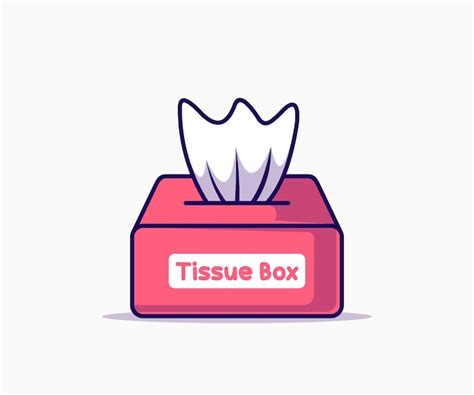 Premium Vector | Tissue box icon vector illustration. flat cartoon ...