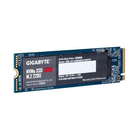 Gigabyte M.2 NVMe SSD 512GB - Sync