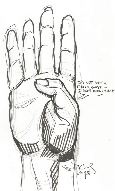 Hand Drawing Tutorial: Thumbs Ruin Everything! - ChipInHead.com