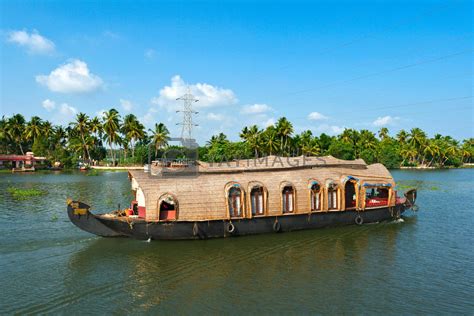 Royalty Free Image | Houseboat on Kerala backwaters, India by dimol