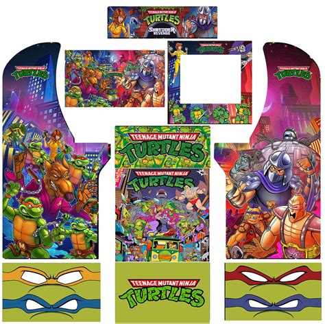 TMNT Arcade1Up Arcade Kit - GameOnGrafix