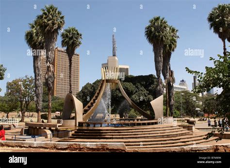 Uhuru park in a center of Nairobi Stock Photo - Alamy