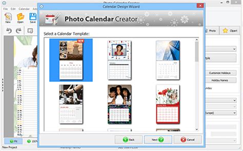 Custom Photo Calendar Maker - 200+ Templates, Free Download!