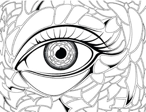 Anime Eyes Coloring Pages - Goimages Tips