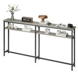 OS Home and Office Model 65-300 Harper's Branch Large Accent Console in Black - Walmart.com