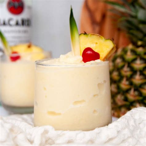 Skinny Bacardi Pina Colada - Healthful Blondie