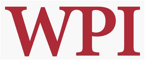 Wpi Wordmark - Worcester Polytechnic Institute Logo, HD Png Download - kindpng