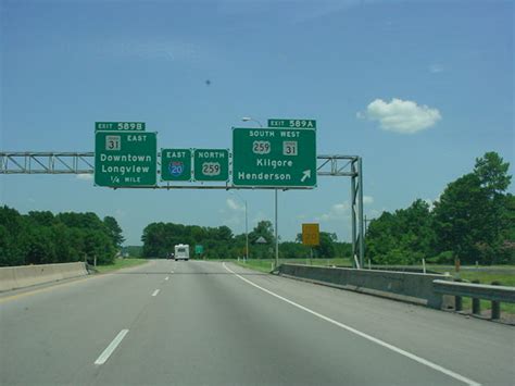 OKRoads -- Interstate 20 Texas -- Eastbound -- U.S. 69 to Louisiana State Line