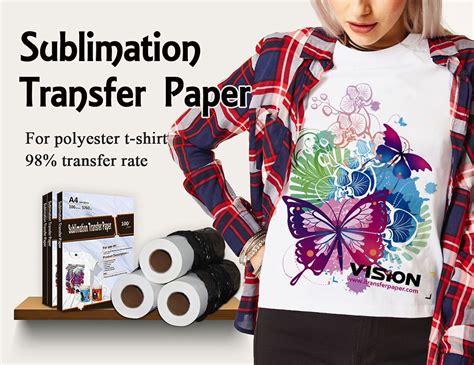 sublimation paper for polyester tshirt Transfer Paper, Heat Transfer Vinyl, Sublimation Paper ...