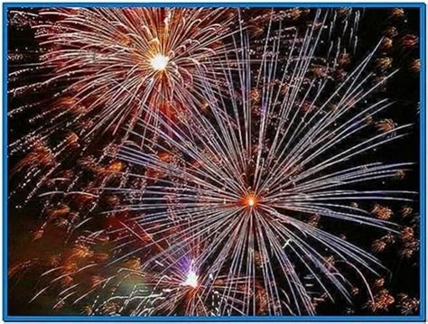 Moving Fireworks Screensaver - Download-Screensavers.biz