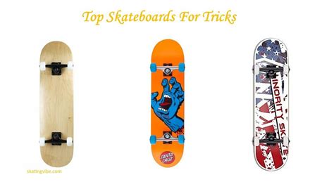 Top 5 Best Skateboards For Tricks - Skating Vibe