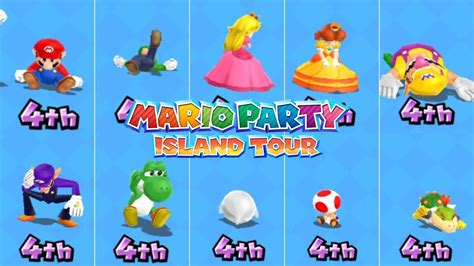 Mario Party: Island Tour // All Characters [4th Place] - YouTube