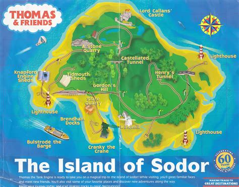 Island of Sodor Map | For Samuel. | BenedictSim | Flickr