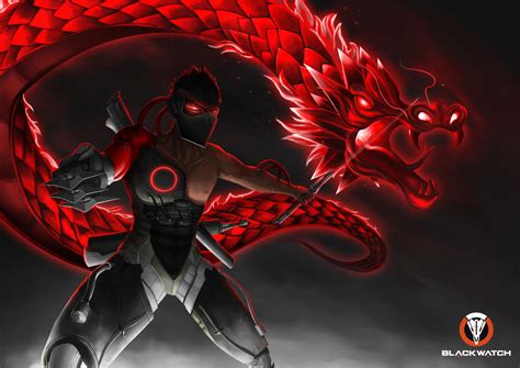 Blackwatch Genji by icucw on DeviantArt