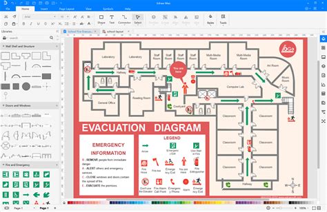 Sample Fire Evacuation Plan Template