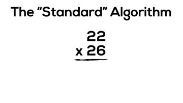 Standard Multiplication Algorithm Examples