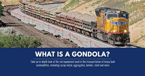 UP: What Is a Gondola Rail Car?