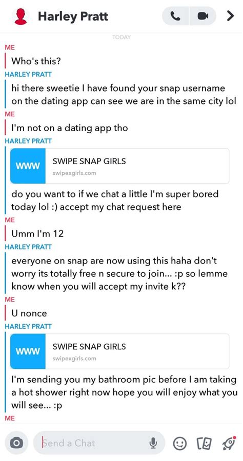 These Snapchat bots... : facepalm