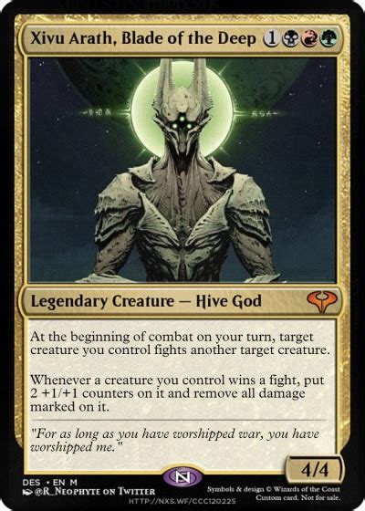 MTGNexus - Xivu Arath, Blade of the Deep