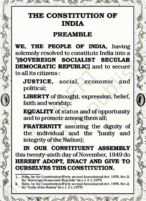 History and debates about ‘socialist’ and ‘secular’ in the Preamble ...