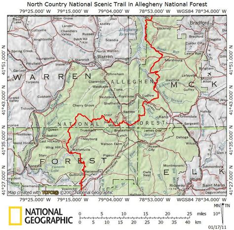 Allegheny National Forest Map | Gadgets 2018