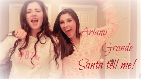 Santa Tell Me By Ariana Grande (fan video) - YouTube