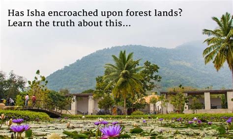 Has Isha encroached upon forest lands? Learn the truth about this…