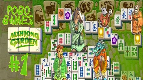 Pogo Games ~ Mahjong Gardens #1 - YouTube