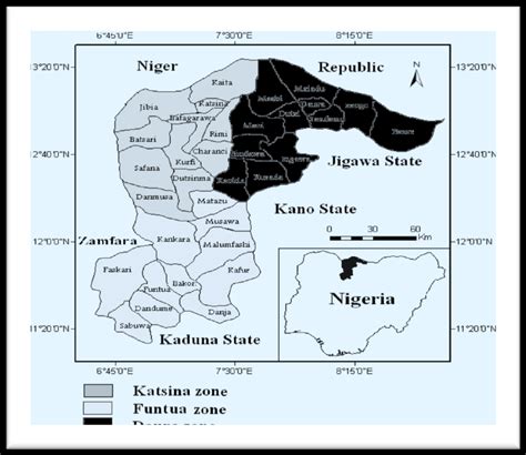 Map of Katsina State | Download Scientific Diagram